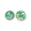 Transparent Resin Cabochons RESI-WH0027-11A-1
