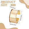 2Pcs Alloy Grooved Bangles FIND-UN0015-98A-3