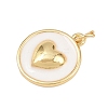 Brass Enamel Pendants KK-L251-02G-A04-2