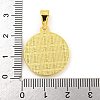 Brass Pendants KK-P263-14G-09-3