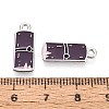 Fruit Alloy Enamel Charms PALLOY-S058-01P-12-3