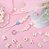 52Pcs 26 Styles Opaque Acrylic European Beads OACR-SP0002-37-4