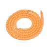Imitation Jade Glass Beads Strands GLAA-T028-2mm-11C-2