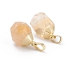 Natural Citrine Pendants X-G-G845-07G-10-2