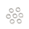 Tarnish Resistant 304 Stainless Steel Open Jump Rings X-STAS-E067-02-3mm-1