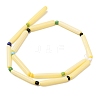 Handmade Lampwork Chevron Beads LAMP-Z019-01-21-4