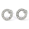 PVD Vacuum Plating 304 Stainless Steel Stud Earrings EJEW-C099-09-04-2