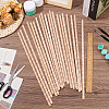 Gourd Wood Carving Waistline Edge Strips for Living Room Background Wall Decorative DIY-WH0622-560A-4