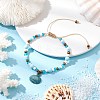Alloy Charm Bracelets BJEW-JB11721-02-1