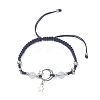 Alloy Star Charm Bracelets BJEW-JB13222-2