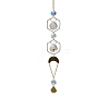 Crystal Glass Sun Catcher Pendant PW-WG9BDCB-03-1