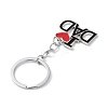 Father's Day Alloy Enamel Keychains KEYC-P020-A02-2