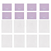 100Pcs Folding Flower Printed Paper Display Header Cards CDIS-TA0001-46B-3