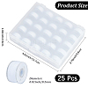 25Pcs Polyester Sewing Thread with Transparent Bobbin Box Sets SENE-WH20003-001B-2