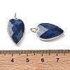 Dyed Natural Lapis Lazuli Pendants G-G012-13P-08-3