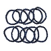 Natural Lapis Lazuli Beaded Stretch Bracelets BJEW-D446-B-41-2