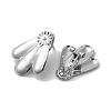 Tarnish Resistant 304 Stainless Steel Stud Earrings for Women and Men EJEW-Q381-02A-P-2