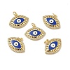 Brass Micro Pave Cubic Zirconia Pendants KK-E068-VB081-1-2