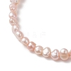 Natural Cultured Freshwater Pearl Beads Stretch Bracelets for Women BJEW-JB13067-3