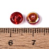 Baking Paint Electroplate Transparent Glass Beads EGLA-Q141-01A-A03-3