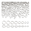4 Styles Alloy Closed Jump Rings FIND-PH0026-79-6