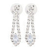 Alloy Rhinestone Necklaces & Stud Earring Sets for Women SJEW-U001-01P-02-7