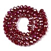 Electroplate Glass Beads Strands LS-EGLA-A044-P6mm-B02-3