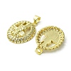 Brass Micro Pave Cubic Zirconia Pendants KK-H472-53H-G-2