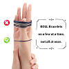 48Pcs 4 Colors Spring Bracelets Set BJEW-BC0001-12-3