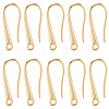 32Pcs Brass Earring Hooks KK-SC0006-57G-1