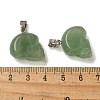 Natural Green Aventurine Pendants G-Z067-02P-02-4