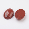 Natural Red Jasper Flat Back Cabochons G-G741-22x30mm-11-2