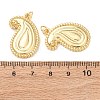 Brass Pendants KK-K408-67G-02-3