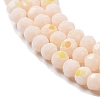 Opaque Glass Beads Strands LS-EGLA-A035-P3mm-L05-3