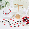 500Pcs Opaque Acrylic Beads SACR-PA0001-21E-4