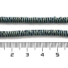 Electroplated Synthetic Non-magnetic Hematite Beads Strands G-H020-M01-15-4