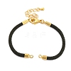 Nylon Cords Bracelet Makings Fit for Connector Charms AJEW-P116-02G-25-1