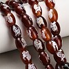 Natural Agate Beads Strands GG-CBA4812-A03-10x14MM-1