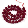 Natural Ruby Beads Strands G-T140-10-1