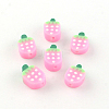 Handmade Strawberry Polymer Clay Beads CLAY-R060-51-1