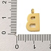 Ion Plating(IP) 304 Stainless Steel Charms STAS-G345-01G-B-3