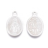 Non-Tarnish 304 Stainless Steel Charms STAS-L247-024P-2
