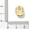 Brass Micro Pave Cubic Zirconia Pendants KK-A300-07G-02-3