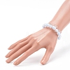 Transparent Acrylic Beads Stretch Kids Bracelets BJEW-JB06168-5