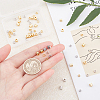 Brass Spacer Beads KK-FH0001-80-3