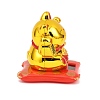 ABS Plastic Solar Powered Maneki-neko Figurines LS-DJEW-B017-01A-03-2