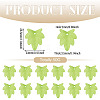 50G Frosted Acrylic Pendants FACR-TADJ0001-01B-3