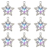 10Pcs Glass Pendants GLAA-YW0004-64A-06-1
