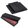 Paper Cardboard Tie Storage Boxes CON-WH0107-64B-1