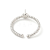 Brass Cup Peg Open Cuff Ring Settings LS-KK-G518-02P-02-3